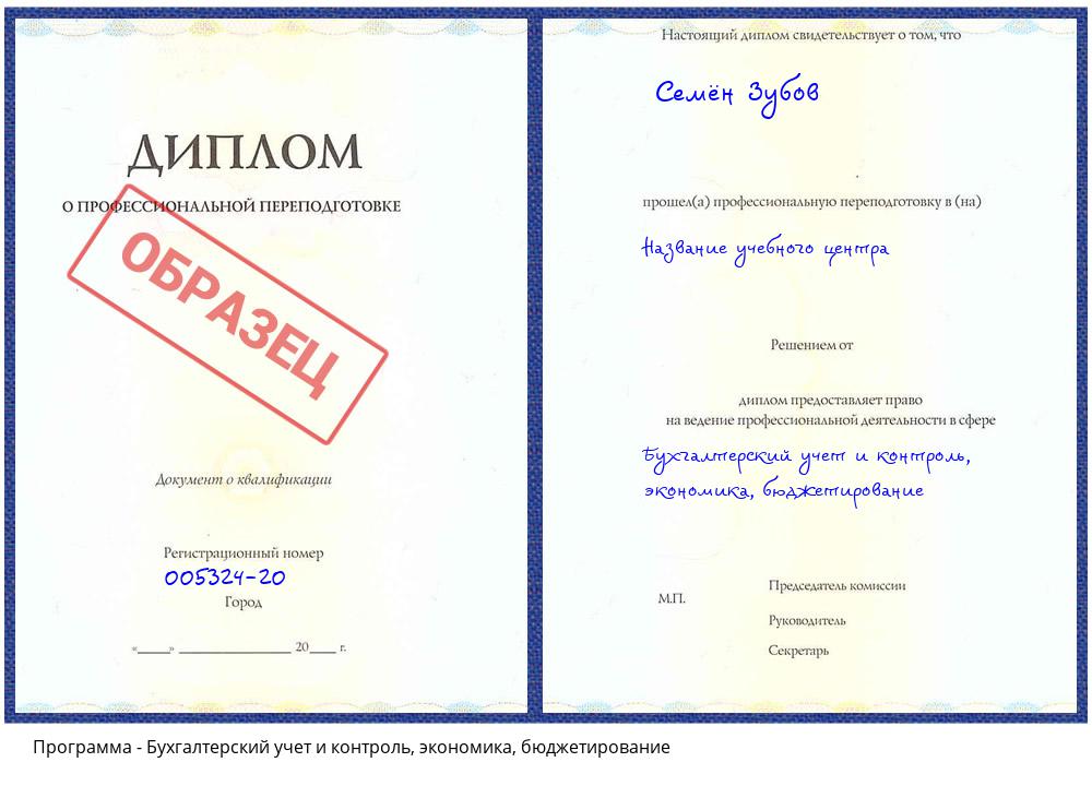 Бухгалтерский учет и контроль, экономика, бюджетирование Абинск